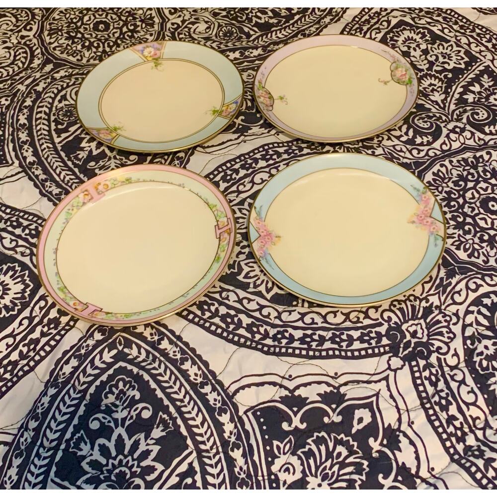 Vintage Porcelain Bread Plates